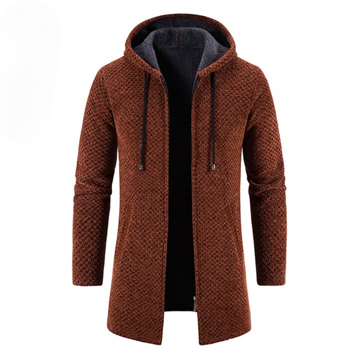 Paul - Manteau en laine avec capuche pour hommes