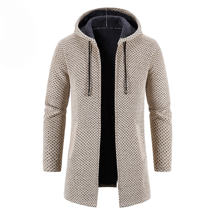 Paul - Manteau en laine avec capuche pour hommes