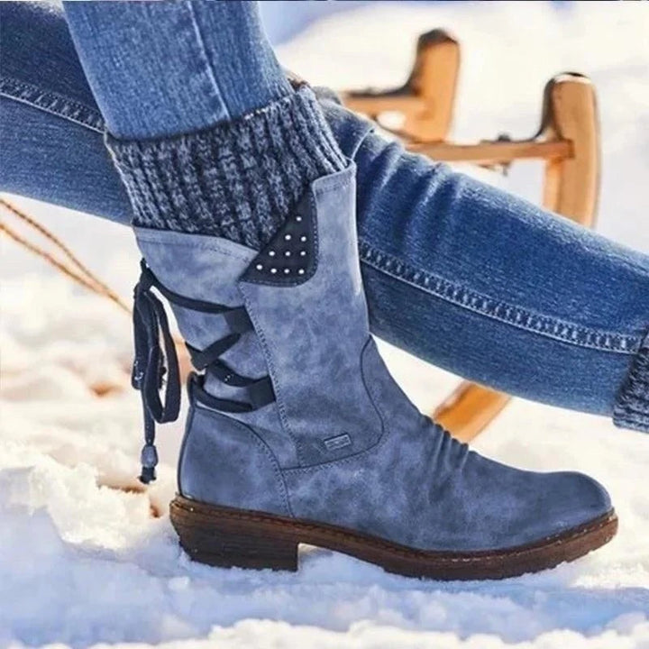 Carla | Bottes D'Hiver En Laine Avec Soutien Orthopédique