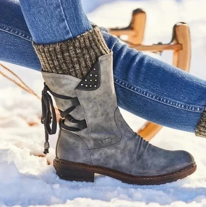 Carla | Bottes D'Hiver En Laine Avec Soutien Orthopédique