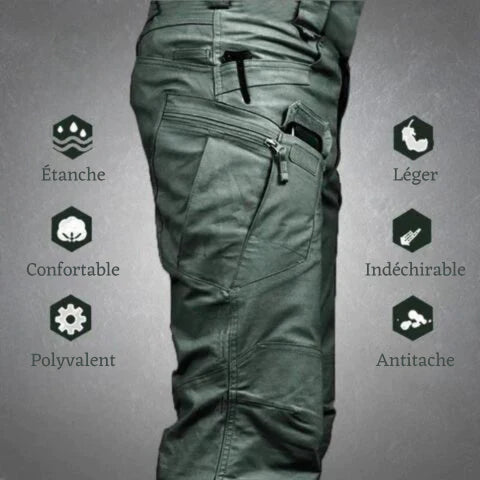 Pantalon Ultra Résistant 7 Poches + Ceinture Offerte - Allure™