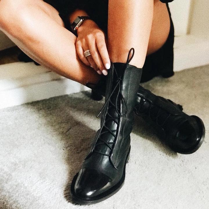 Simone - Bottes à talons de qualité supérieure