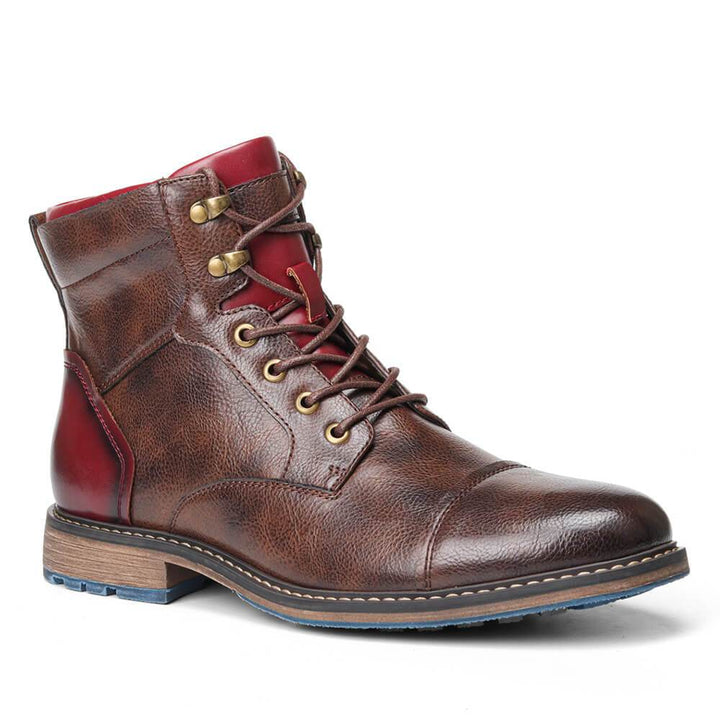 Leo™ - Bottes Oxford haut de gamme en cuir