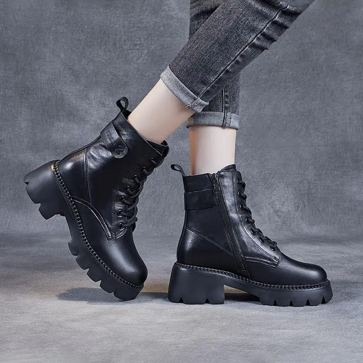 Allure | Bottes orthopédiques confortables pour femmes, en cuir