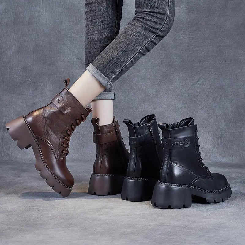 Allure | Bottes orthopédiques confortables pour femmes, en cuir