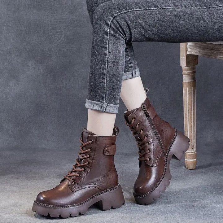 Allure | Bottes orthopédiques confortables pour femmes, en cuir