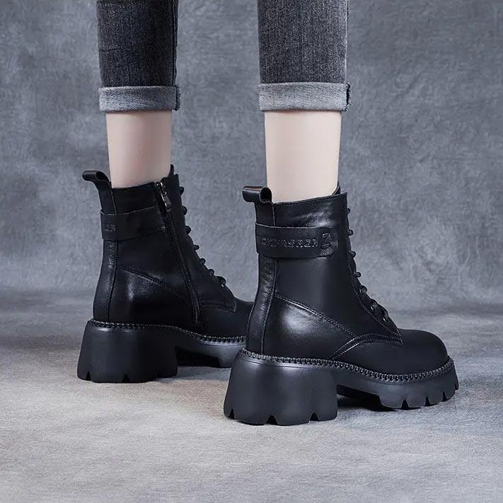 Allure | Bottes orthopédiques confortables pour femmes, en cuir